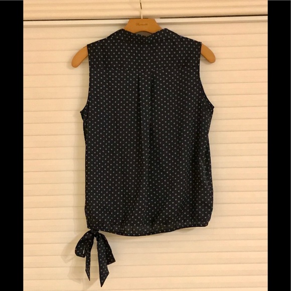 Ann Taylor Petite Cross Body Sleeveless Blouse-S/P - Picture 4 of 4